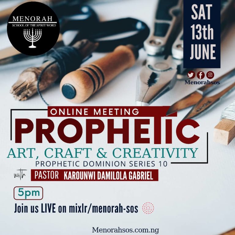 Read more about the article Prophetic Art, Craft and Creativity