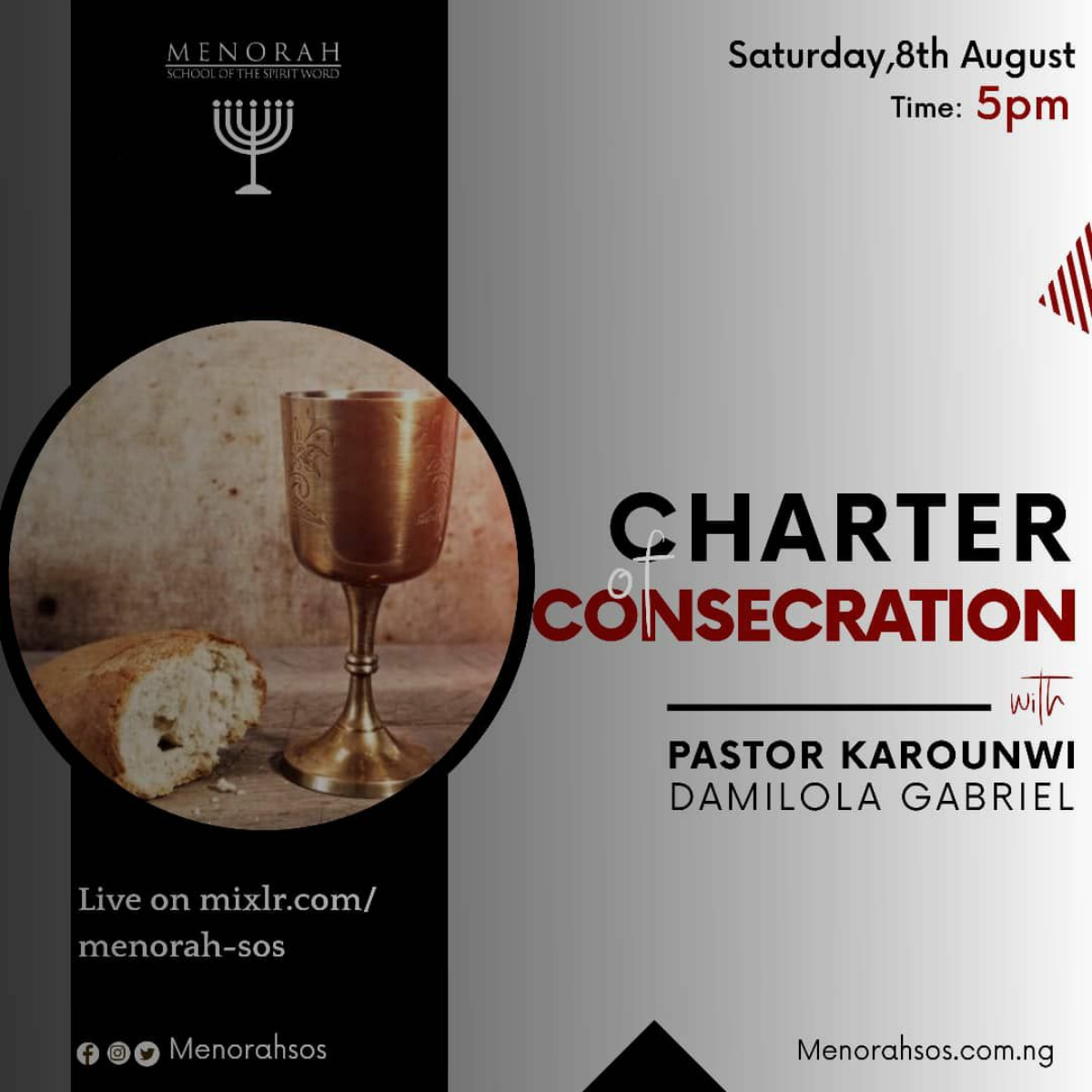 Charter Of Consecration (Part One)