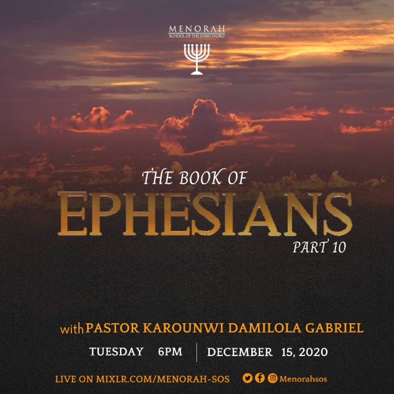 Read more about the article The Book of Ephesians part 10
