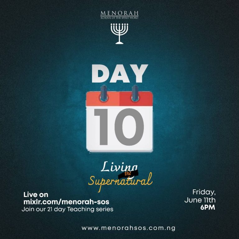 Read more about the article Living the Supernatural Part 4 (Day 10)