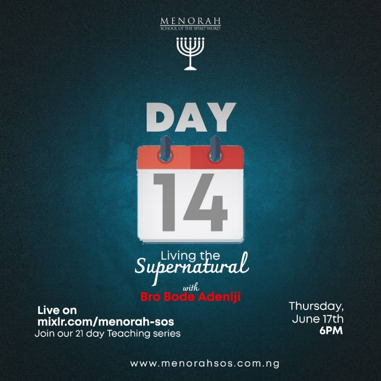 Read more about the article Living the Supernatural Part 8 (Honour) – Bro Bode Adeniji