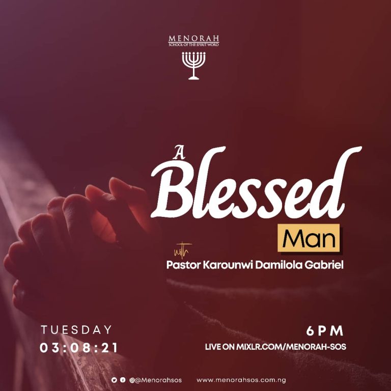Read more about the article A Blessed Man