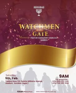 Read more about the article Watchmen At The Gate