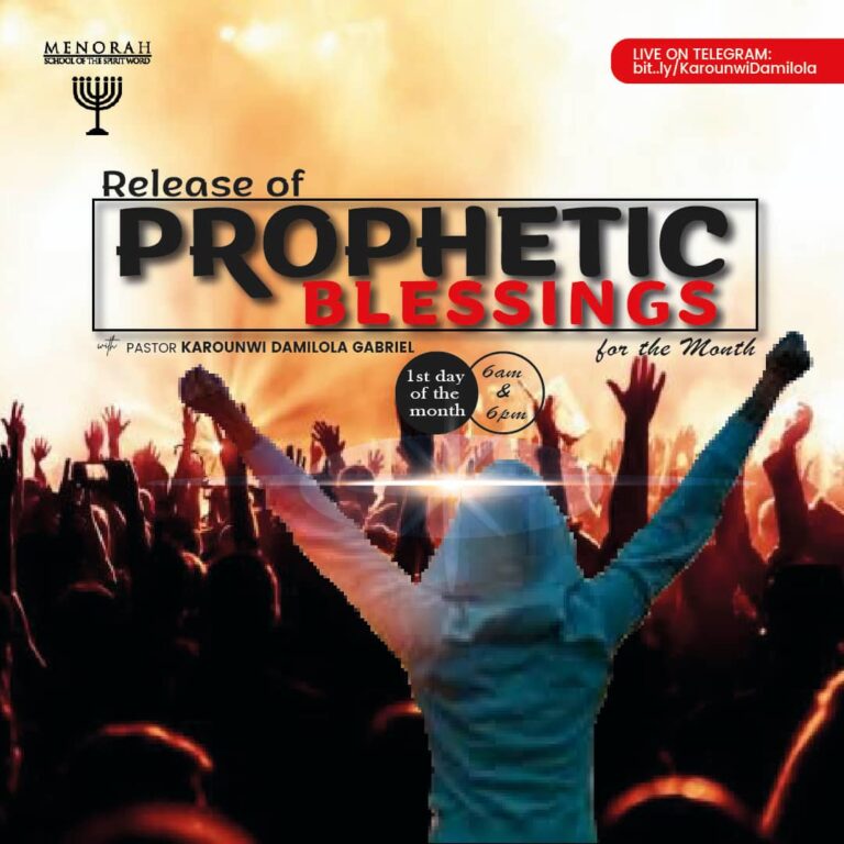Read more about the article Prophetic Release Upon Prayer Requests