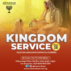 Read more about the article Kingdom Service (Part 15)