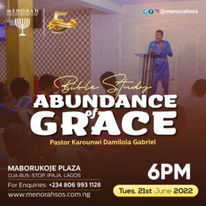 Read more about the article Abundance Of Grace (Bible Study)