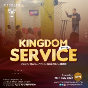 Read more about the article Kingdom Service (Part 24)