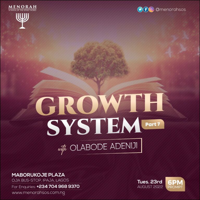 Read more about the article Growth System 7 (Concept Of Church Growth)