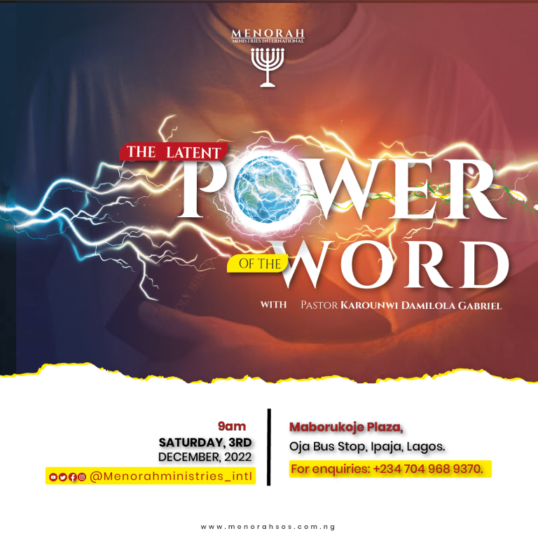 Read more about the article The latent Power Of The Word