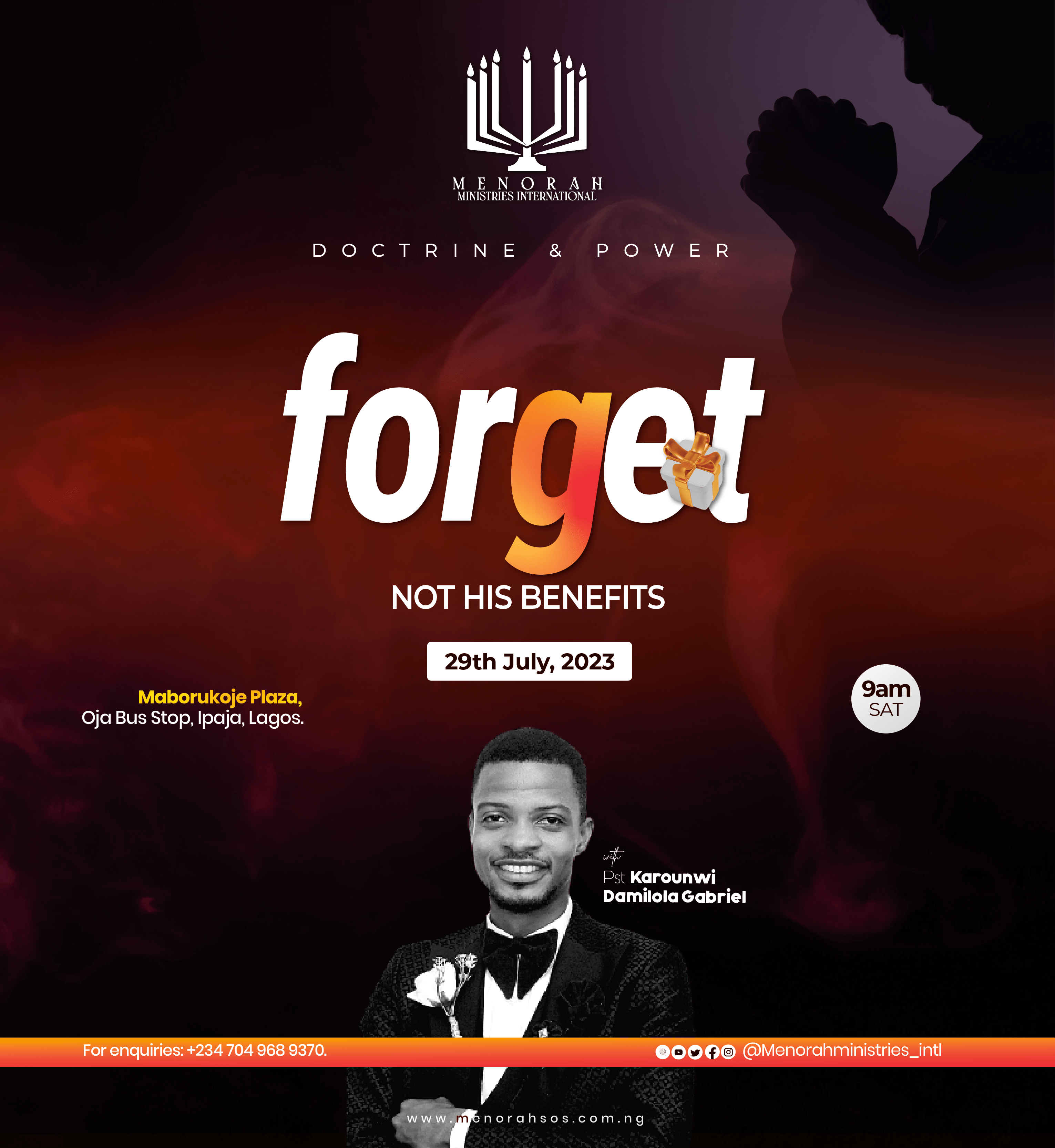 You are currently viewing Forget Not His Benefits