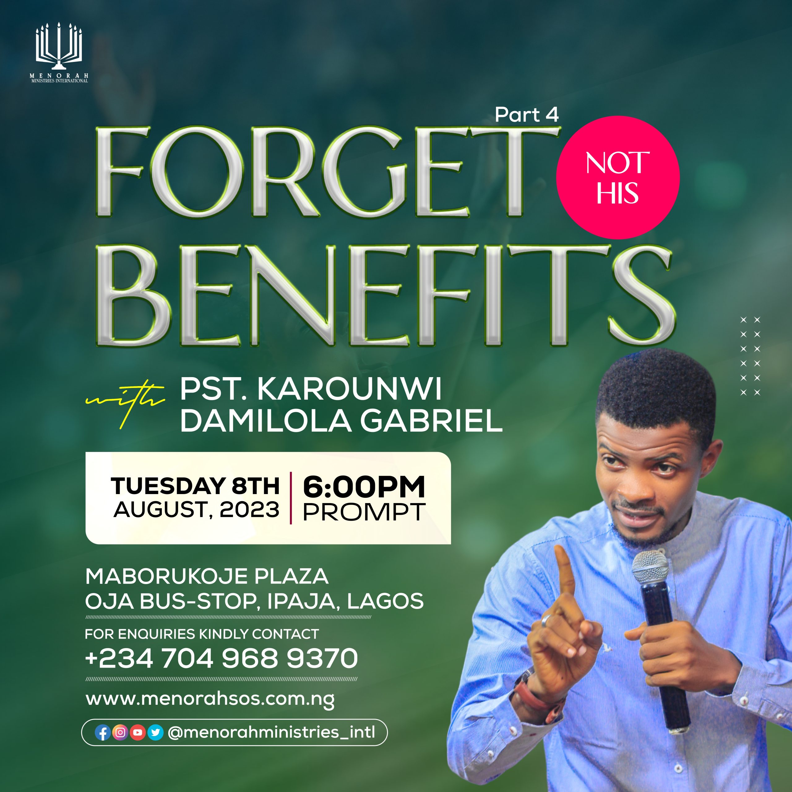 You are currently viewing Forget Not His Benefits (Part 4)