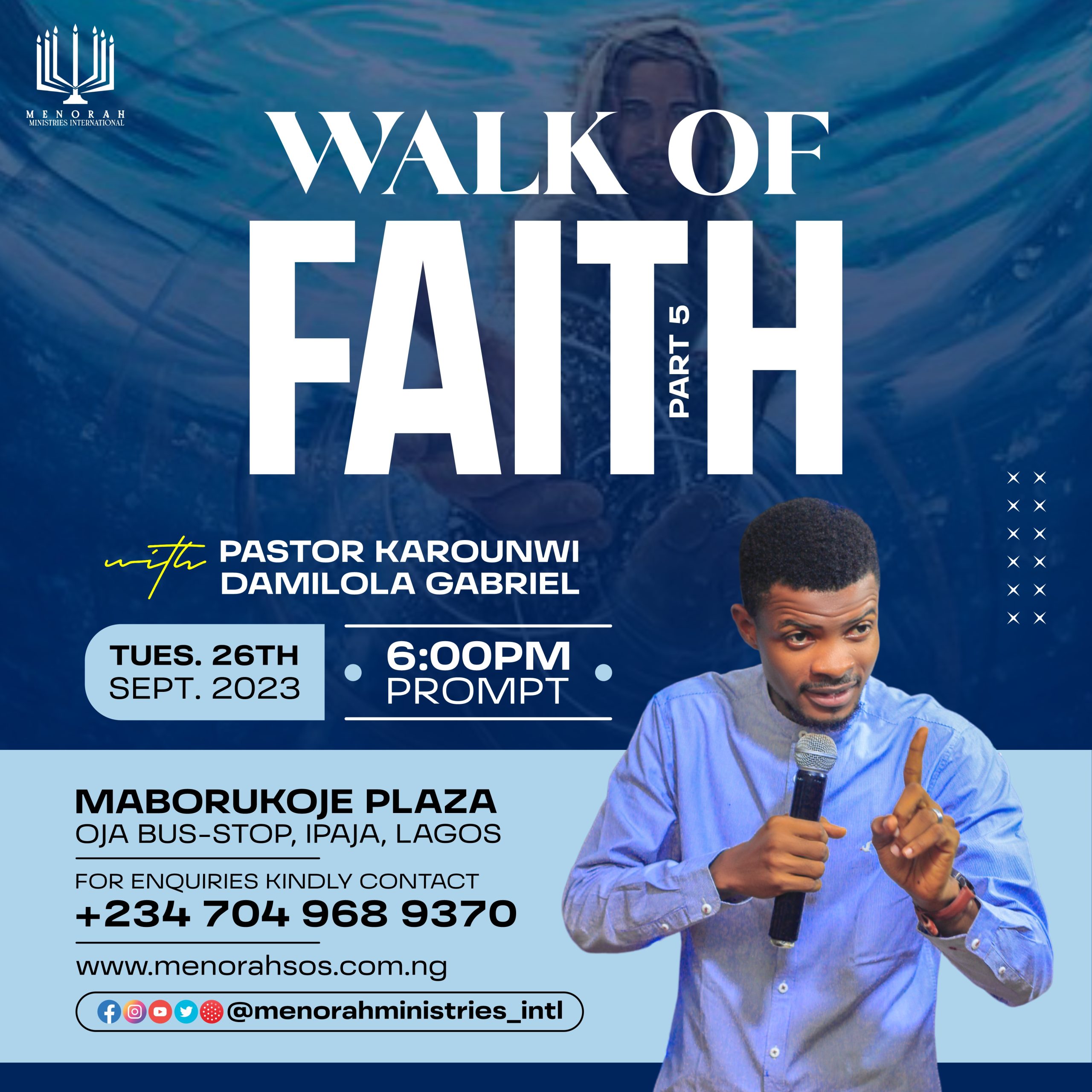 You are currently viewing Walk Of Faith (Part Five)