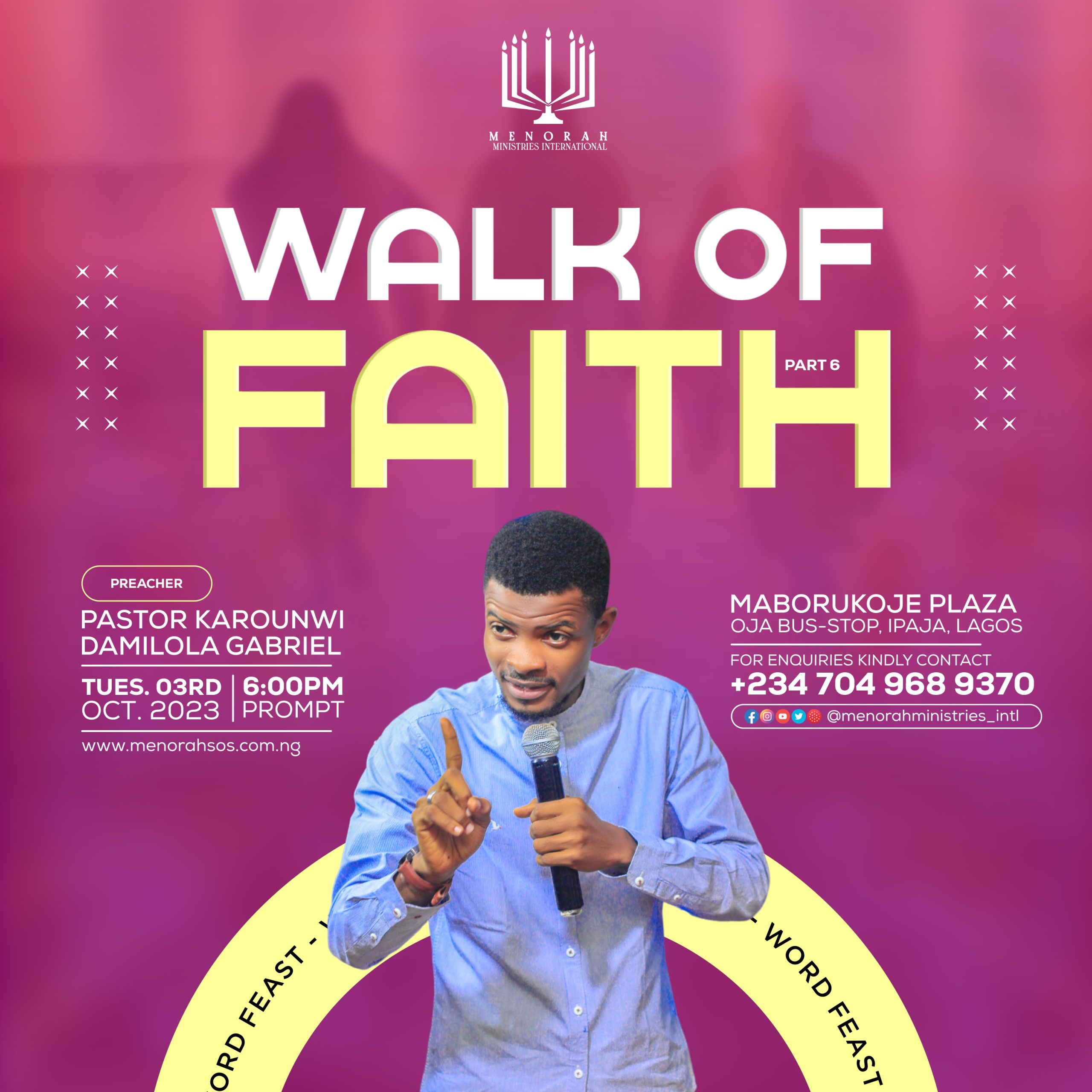You are currently viewing Walk Of Faith (Part VI)