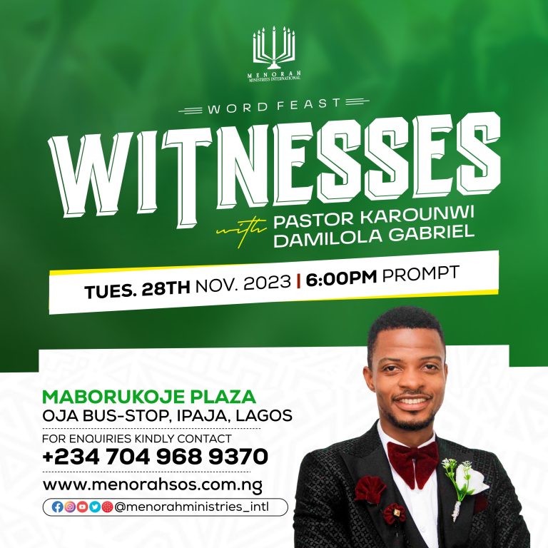 Read more about the article Witnesses